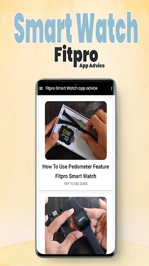 Fitpro Smart Watch app advice Screenshot 3