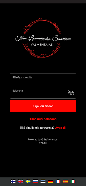 Valmentajasi Screenshot 0