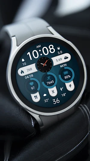 Button Component ZKin Watch Screenshot 1