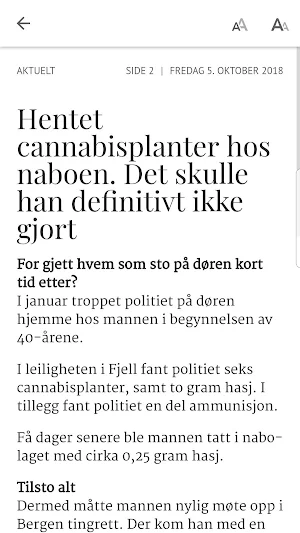 Vestnytt eAvis Screenshot 2