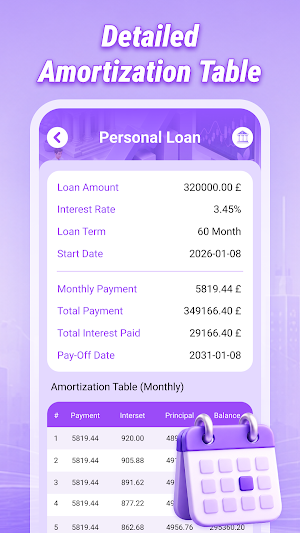 LoanWise Calc Screenshot 2