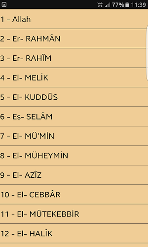 Günlük Dua Zikir ve Salatlar Screenshot 2