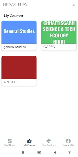 Hitaarth IAS Screenshot 0