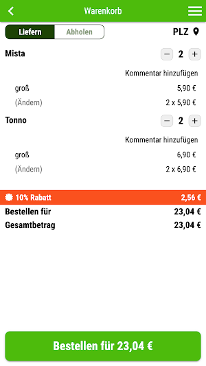 SoupaSalad Screenshot 1