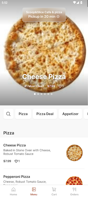 Scoop&Slice Cafe Screenshot 1