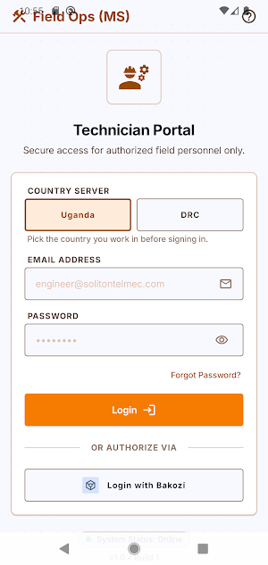 FieldOPS MS Screenshot 0