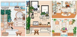 Aesthetic Toca Boca Room Ideas Screenshot 1