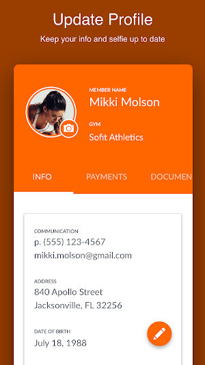 Sofit Athletics Screenshot 2