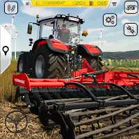 Tractor Driving Game Sim