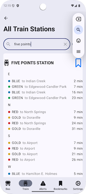 Smarta - transit info Screenshot 3