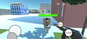 Toilet Shooter: War Attack Screenshot 2