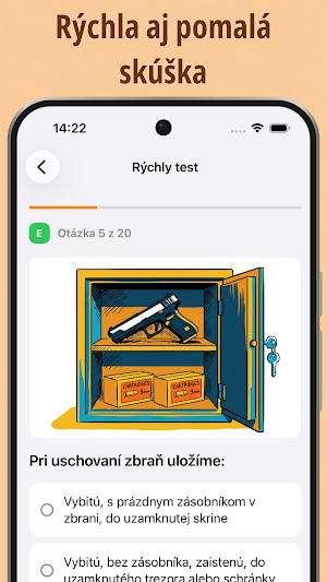 Slovak Gun License Exam 2026 Screenshot 3