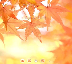 Fall Leaves Autumn Theme Screenshot 0