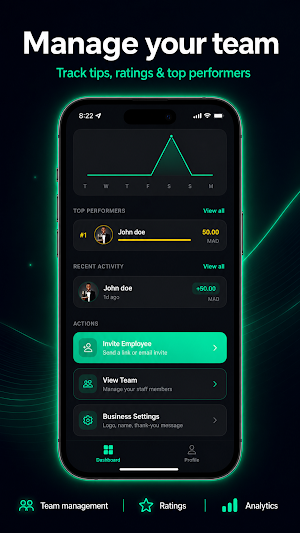 SnapTip: Receive Digital Tips Screenshot 2