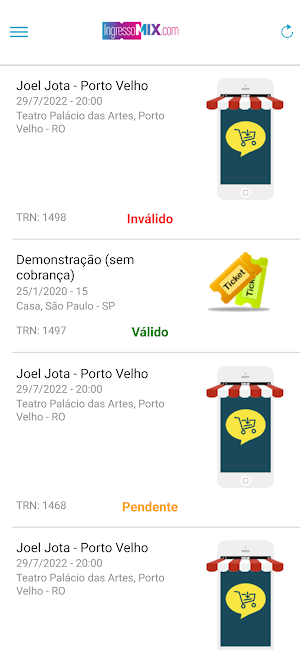 Ingresso Mix Screenshot 3