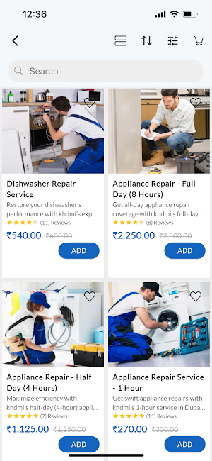 Home Service Screenshot 3