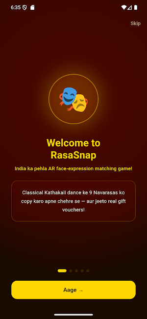 RasaSnap — AR Expression Game Screenshot 0