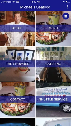 Michaels Seafood Restaurant Screenshot 0