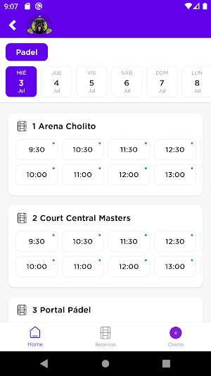 Portal Padel Maipu Screenshot 3