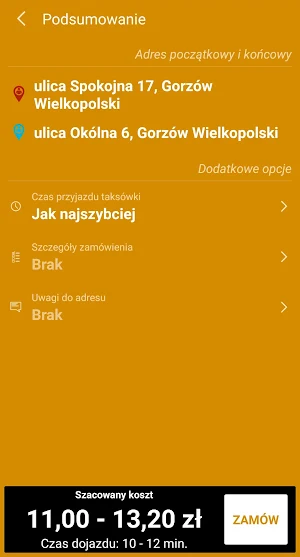 Taxi Askana Gorzów Screenshot 3