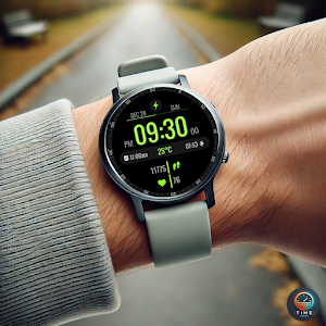 Electronic Time - watch face Screenshot 3