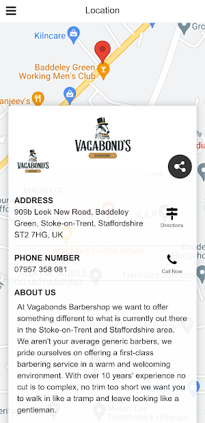 Vagabonds Barbershop Screenshot 1