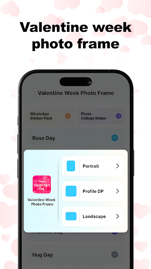 Valentines Week Photo Frame Screenshot 1