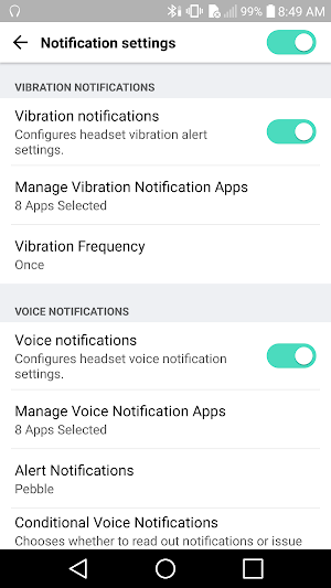 LG Tone & Talk Screenshot 1