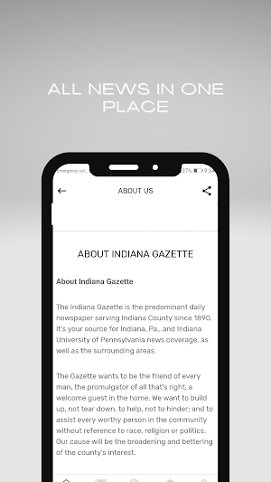 Indiana Gazette Screenshot 2