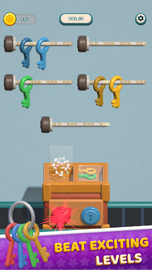 Key Rack: Sort & Unlock Screenshot 1