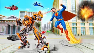 Superhero Man Adventure Game Screenshot 2