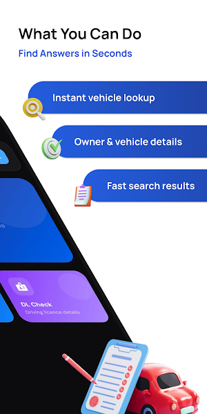 VahanInfo - RTO Vehicle Info Screenshot 1