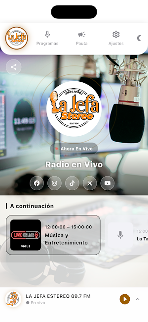 LA JEFA ESTEREO 89.7 FM Screenshot 0