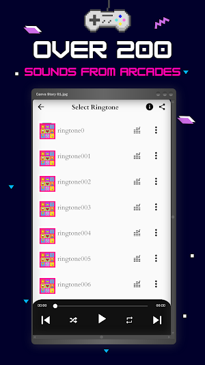 Retro video game ringtones screenshot 2