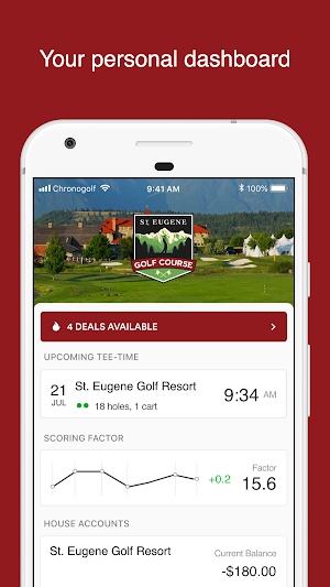 St. Eugene Golf Resort Screenshot 0