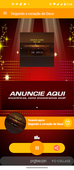 Rádio Segundo  Coração de Deus Screenshot 0