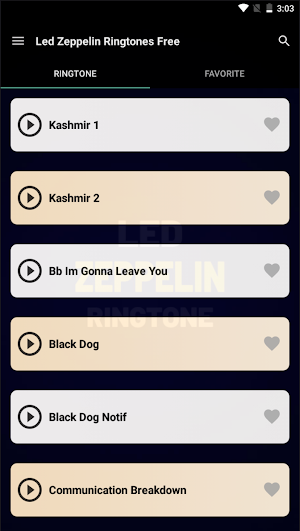 led zeppelin ringtones free Screenshot 1