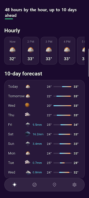 WeatherScore: Laundry Weather Screenshot 3