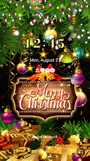 Dark Shine Christmas-Wallpaper Screenshot 1