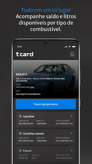 Motorista - TCard Screenshot 0