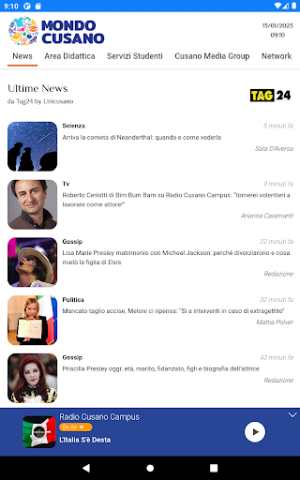 Mondo Cusano Screenshot 2