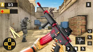 Real Commandu Mission Offline Shooting Game Screenshot 0