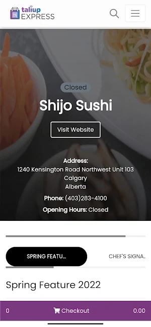 Shijo Sushi Screenshot 1