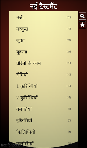 Hindi Holy Bible Screenshot 1