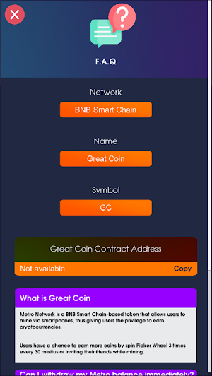 Great Coin(GC) - Crypto Mining Screenshot 3