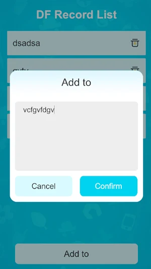 DF Record List Screenshot 3