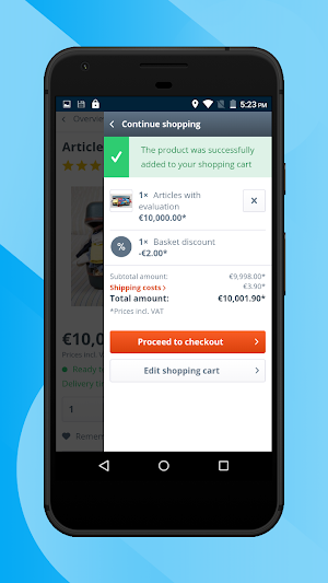 Hybrid Mobile Application for Shopware Screenshot 0