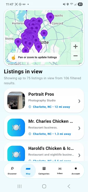 Black Business Finder Screenshot 1