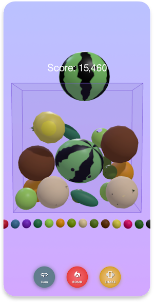 3D Fruit Merge Screenshot 0