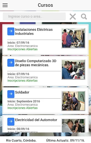 ITec Río Cuarto App Screenshot 2
